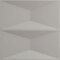 Ekena Millwork 19 5/8in. W x 19 5/8in. H Aberdeen EnduraWall Decorative 3D Wall Panel Covers 2.67 Sq. Ft. WP20X20ABCCH - alternate 3